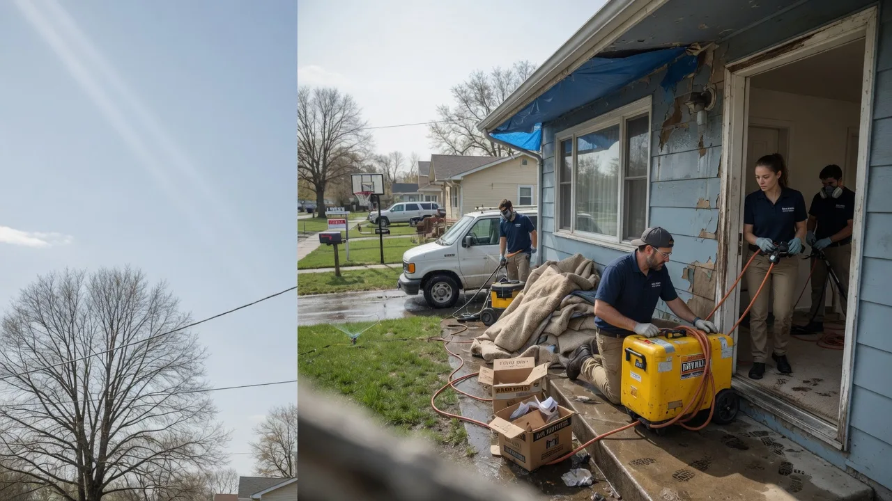 Basement Flood Cleanup in Lawrence, PA near me
